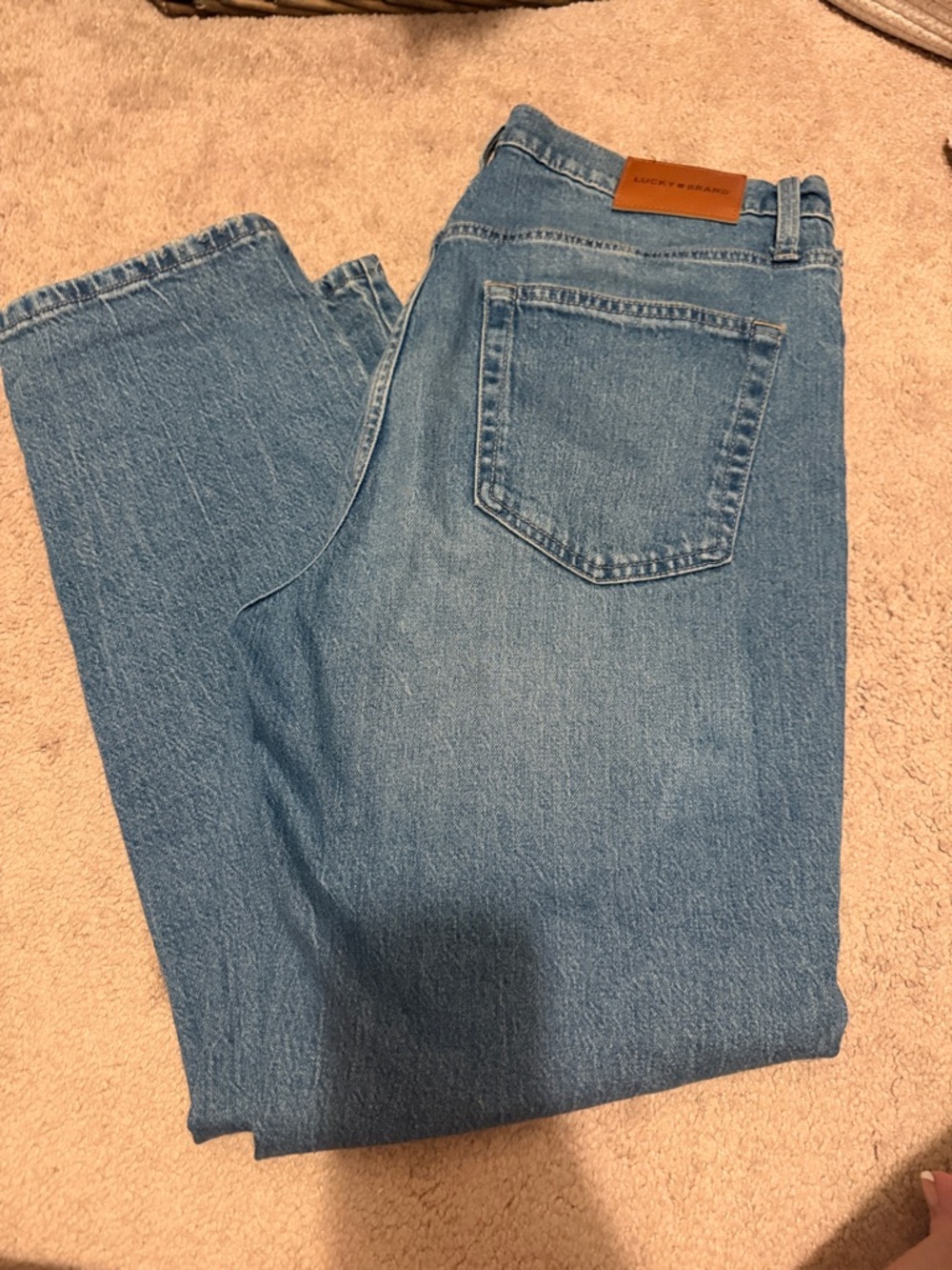 Lucky Brand Women’s Medium Blue Straight Jeans